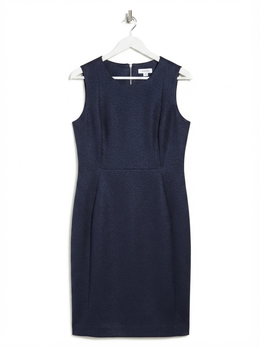 Calvin Klein Dark Navy Sleeveless Sheath Dress